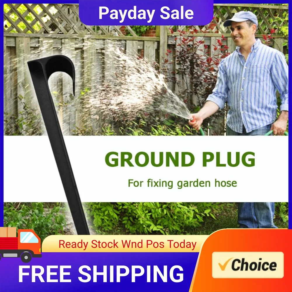 50pcs 16/20mm Hose Anchors Fixed Stakes for PE Irrigation Tubing Sprinkler Holder Support Pipe for Lawn Garden Flower Pot