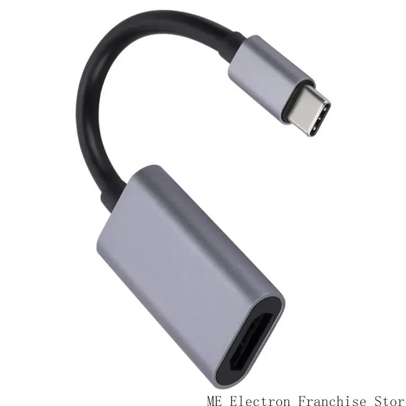 Adaptador T5ea Tipo C para HDTV 4K USB C Male para HDTV Conversores femininos 4K@30Hz