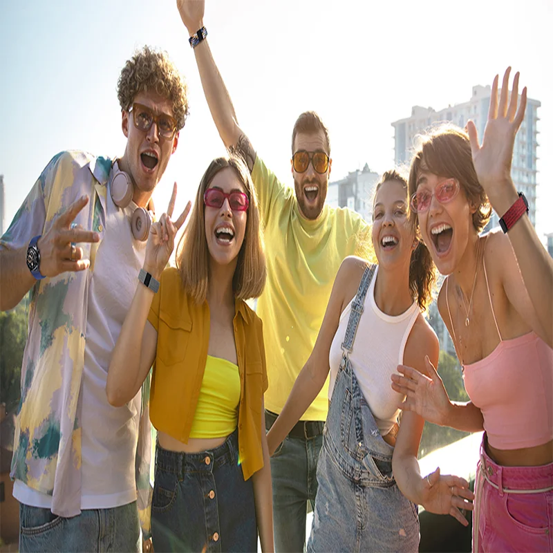 YASPARK Compatible with Huawei Watch GT 4 46 mm Strap, 22 mm Elastic Adjustable Nylon Strap for Huawei Watch GT 3, Huawei Watch