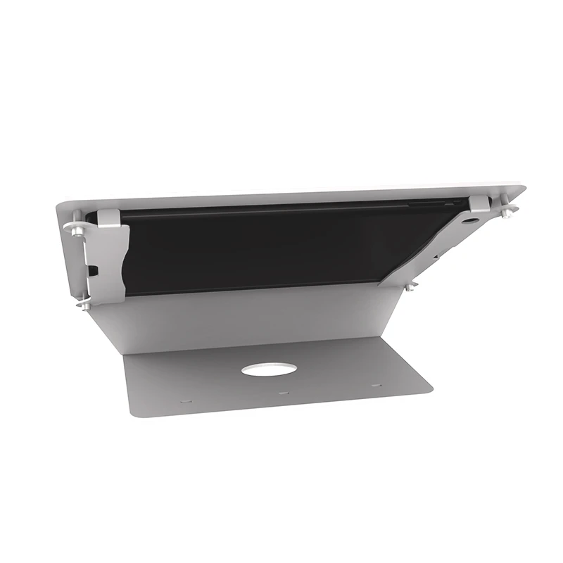 Custom anti theft tablet stand with universal padding