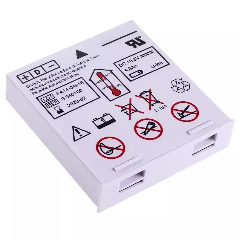 

DG5000 3.940100 10.8V 4.3AH Monitoring Defibrillator Rechargeable Battery Pack