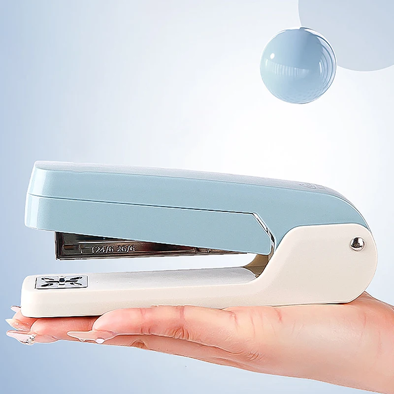 Large 360 Degree Rotatable Stapler For Students Home Office Use Stapling Machine Strong Clutch Large Capacity Staple Extractor