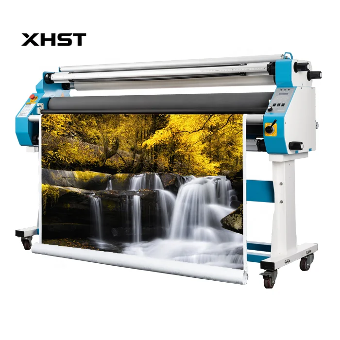 LF1700-D5 1600Cold Laminator Economical Long Service Life Silicon Coated Roller High Efficiency Laminating Machines