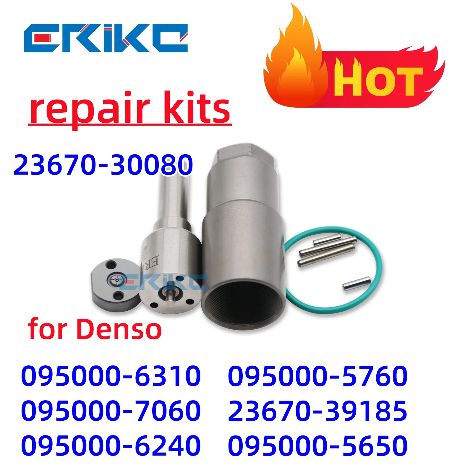 

Wholesale Injector Repair Kits For DENSO 095000-6310 095000-7060 095000-6240 095000-5760 23670-39185 095000-5650 23670-30080