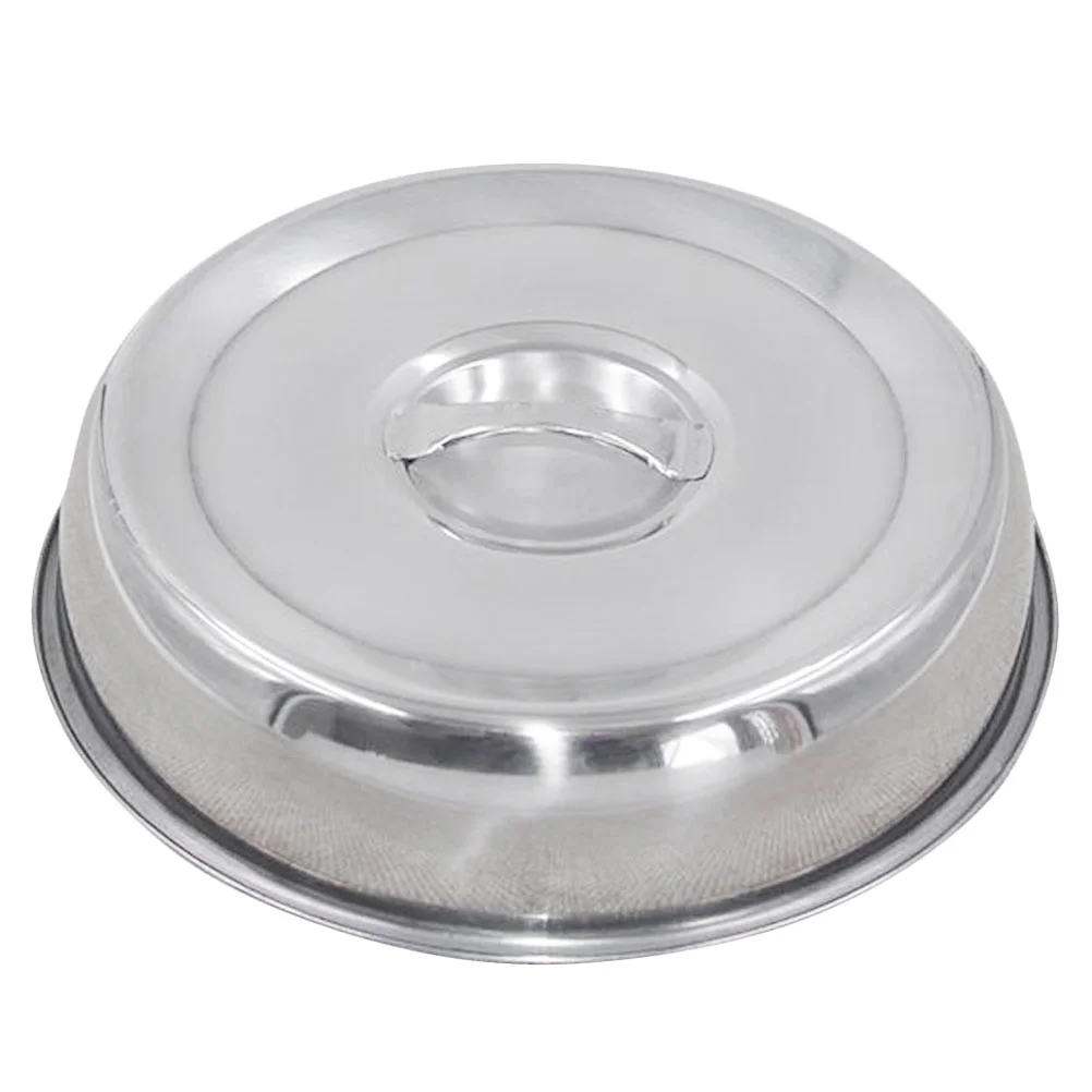 Anti-splashing Cover Steaming Griddle Grill Flat Top Accessories Food Protector Stainless Steel Cake Dome Indoor