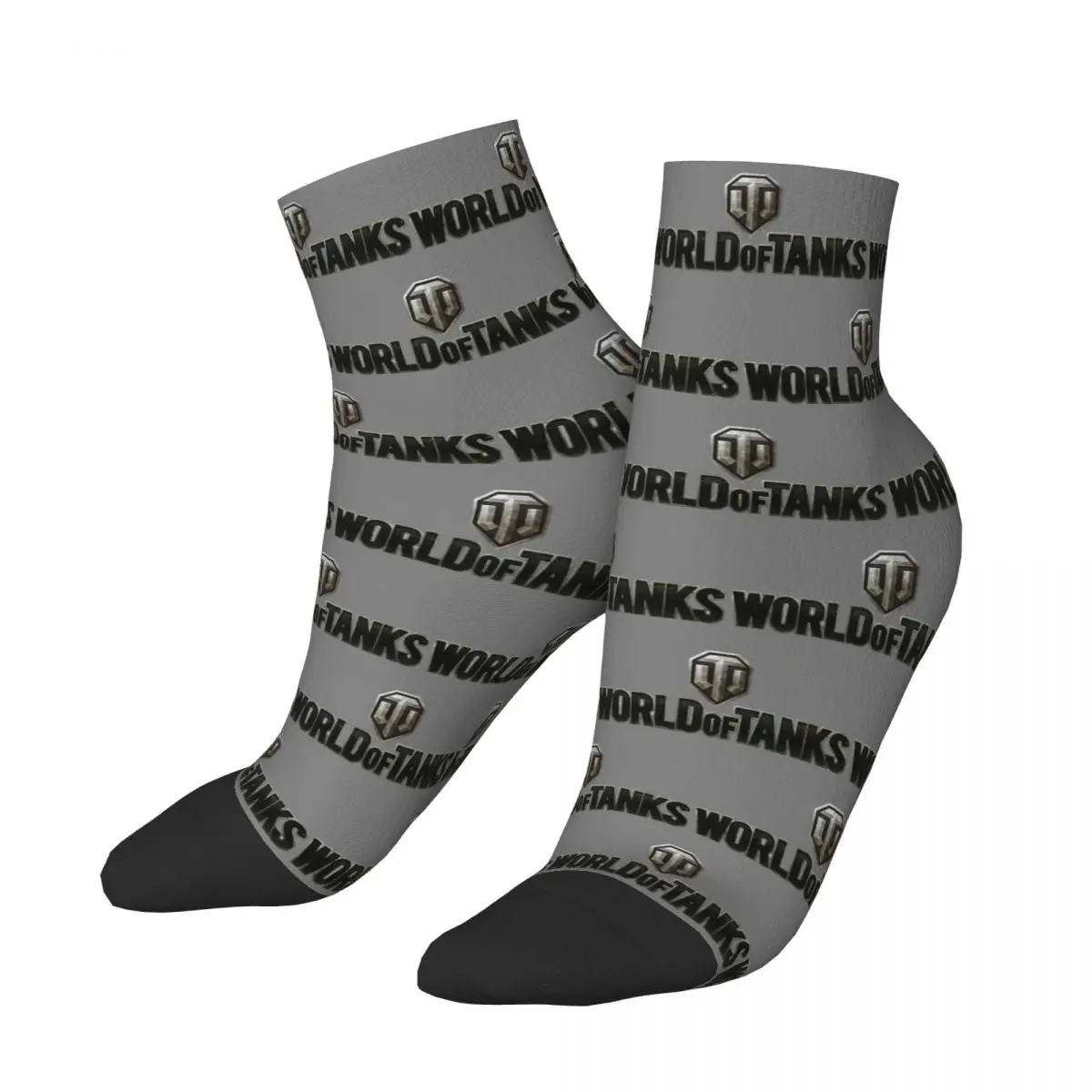 Calcetines World Of Tanks Harajuku, medias absorbentes del sudor, calcetines para todas las estaciones, accesorios para regalo de cumpleaños para hombre y mujer