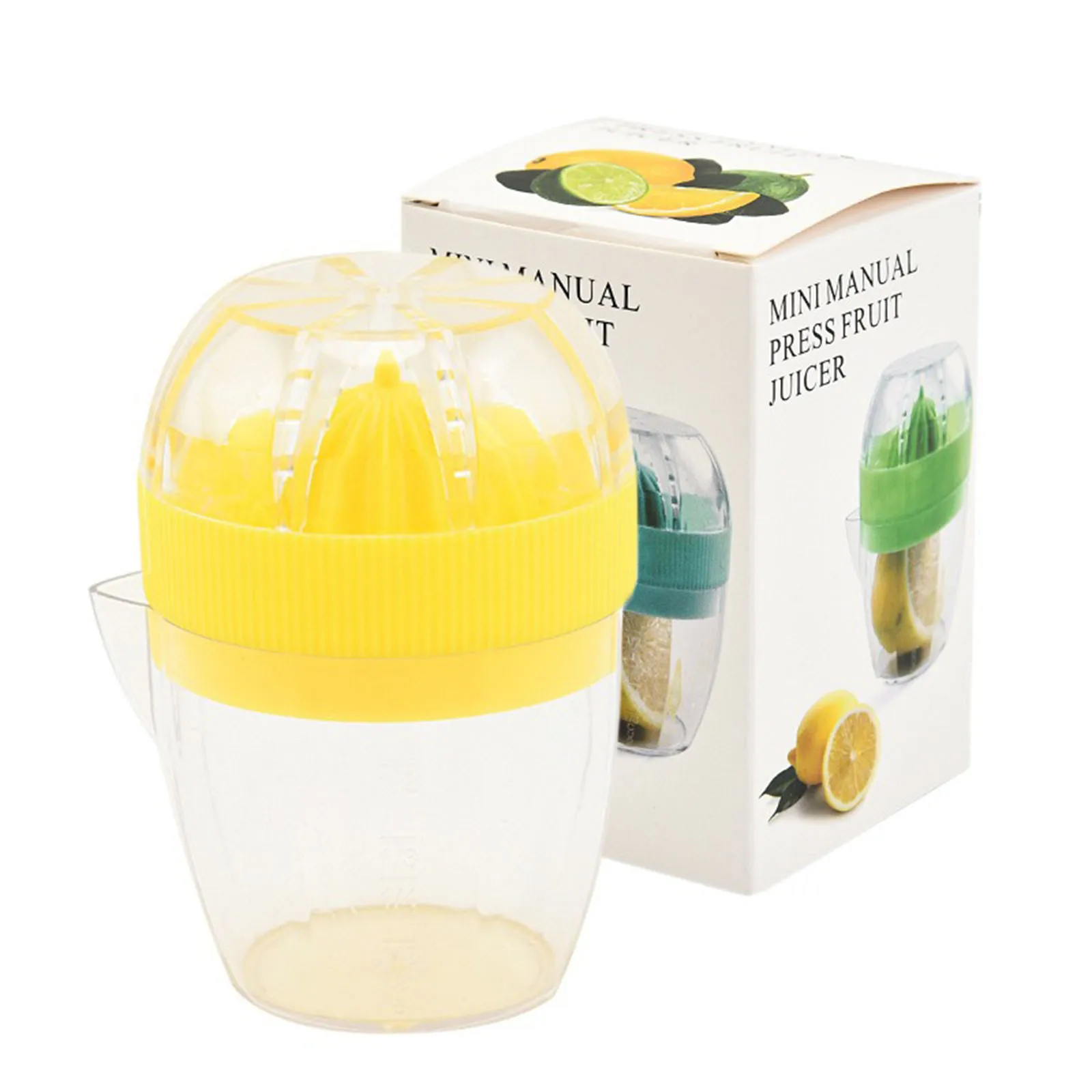 Effortless Cleaning Outdoor Picnic Home Kitchen Lemon Orange Hand Press Japanese Citrus Press Transparent Cup Body