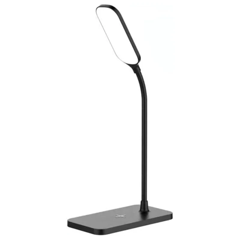 

15W LED Desk Lamp Wireless Charging Desk Lamp Adjustable Light Eye Protection Desk Lamp Flexible Touch Activated Black