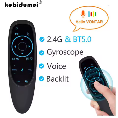 G10S/G10S Pro/G10S Pro BT Voice Remote Control 2.4G Wireless Air Mouse with Gyroscope IR Learning for Android TV Box PC