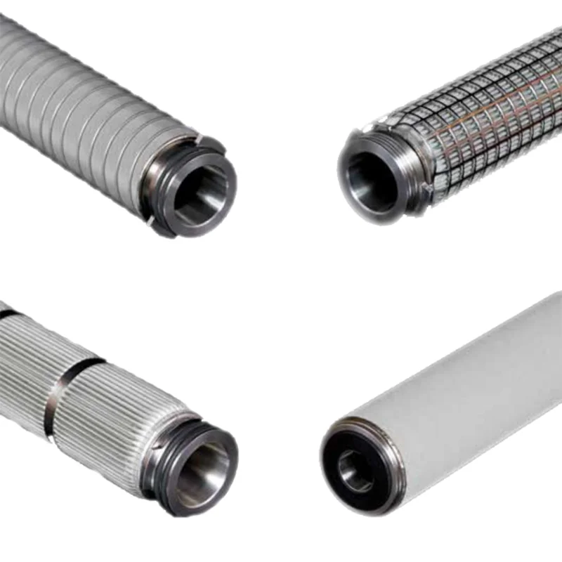 Anti-Corrosion Stainless Steel 304 304L 316 316L Sintered Metal Porous Filters Sintered Metal Powder Filter Elements