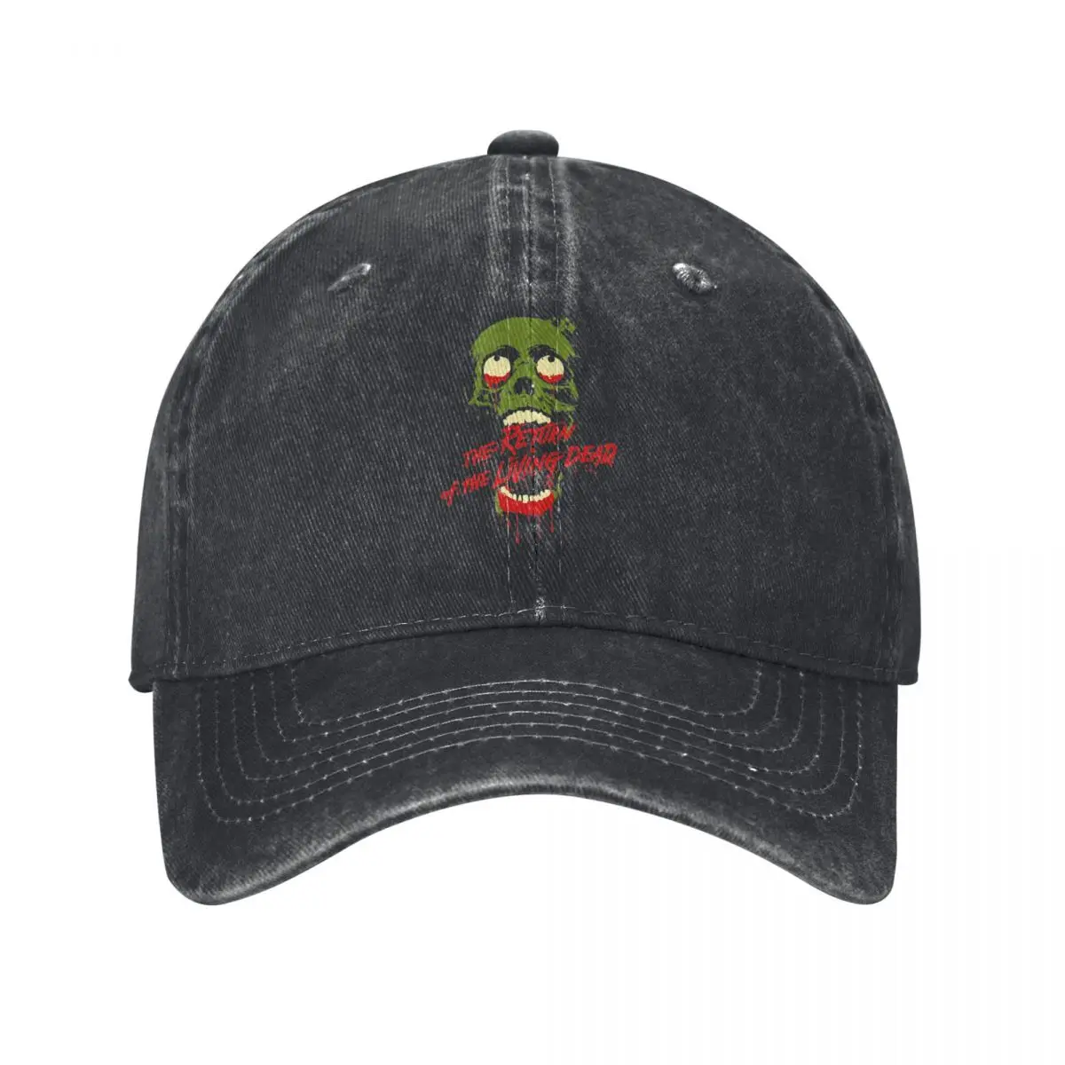 

The Return Of The Living Dead Unisex Baseball Caps Zombie Scary Horror Distressed Washed Hat Vintage Outdoor Workouts Sun Cap