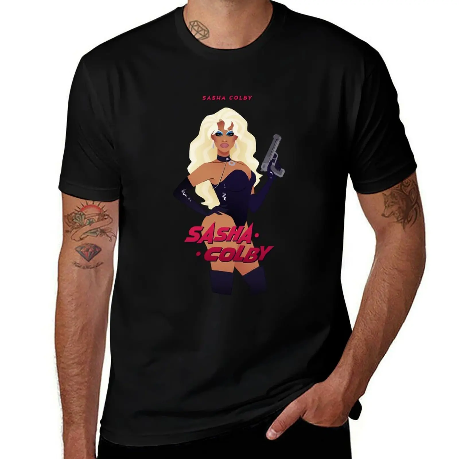 Sasha Colby is... Sasha Colby T-Shirt g man t shirts for men T-Shirt