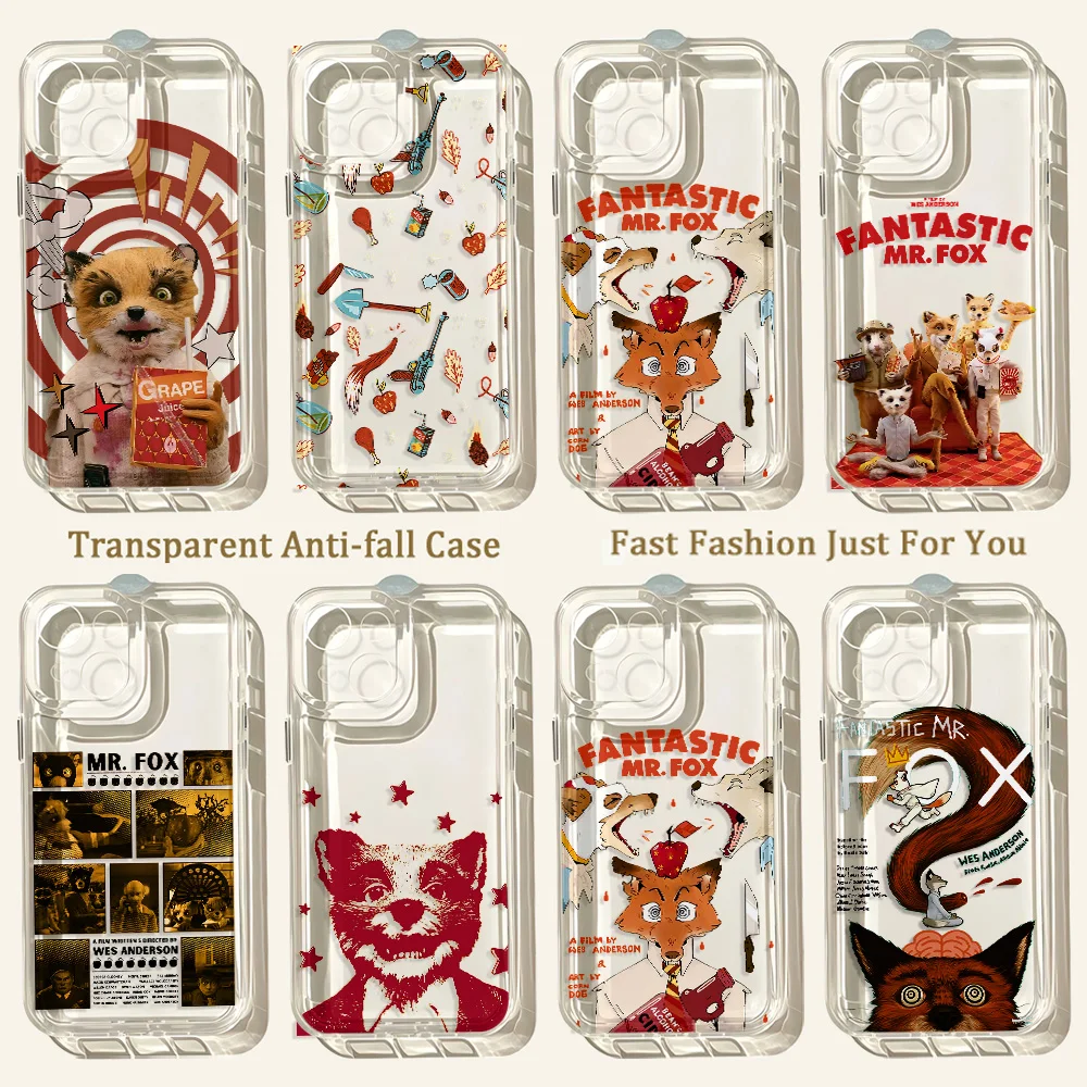 Funda de teléfono HOT The Fantastic Mr. Fox para Xiaomi Redmi Note K60 15C 15 14 13 12 12C 11 10 13C 10X A7 A5 K50 Pro Plus Ultra 4G 5G