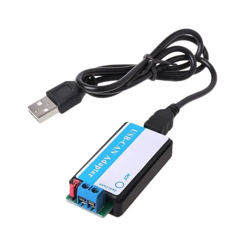 Миниатюрный анализатор шины CAN USB к CAN USBCAN USB2CAN Модуль адаптера отладки поддерживает автономный режим