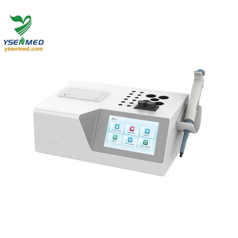 YSENMED YSTE502D Semi automated Two Channel blood coagulation analyzer Clinical portable   price