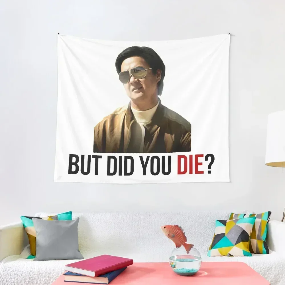 

The Hangover Mr Chow - But Did You Die Tapestry Things To Decorate The Room Bedroom Decor Korean Room Decor Tapestry