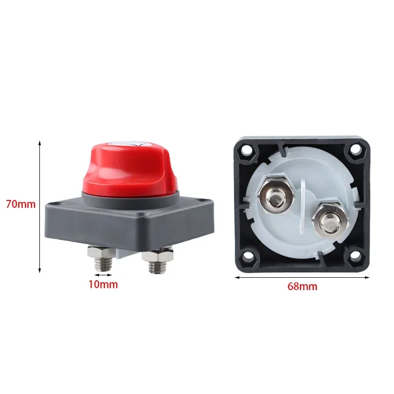 12-48V 100-300A  Battery Selector Isolator For Motor homes Boat RV Disconnect Rotary Switch Cut On & Off For Yachts Trains