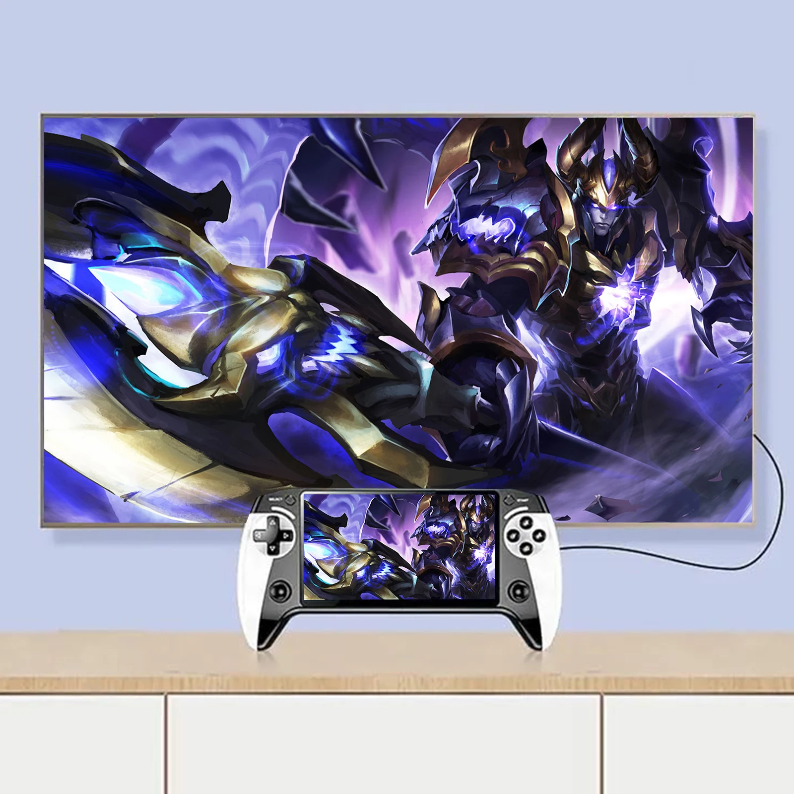 

Ретро-игровая консоль с 5,5-дюймовым экраном, портативная игровая приставка с более чем 20000 играми для детей и взрослых