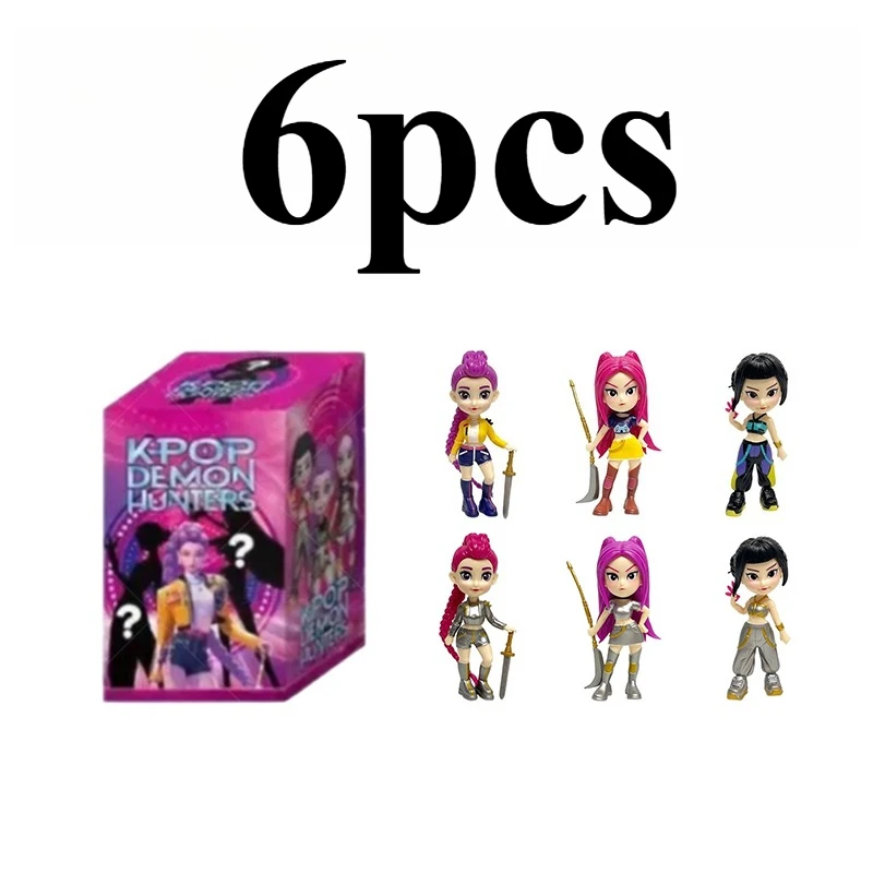 ของเล่นไวนิลตัวละครอนิเมะ K-Pop ดีเวล ฮันเตอร์ ปี 2026 รูมิ มิรา โซอิ พร้อมหน้ากากไวนิล กล่องสุ่ม ของตกแต่ง ของขวัญวันเกิด