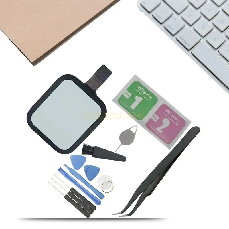 F62c для часа серии 40/44 мм ЖК -дисплея Стеклянная пластина для сенсорного экрана в сборе для интеллектуального для Watch