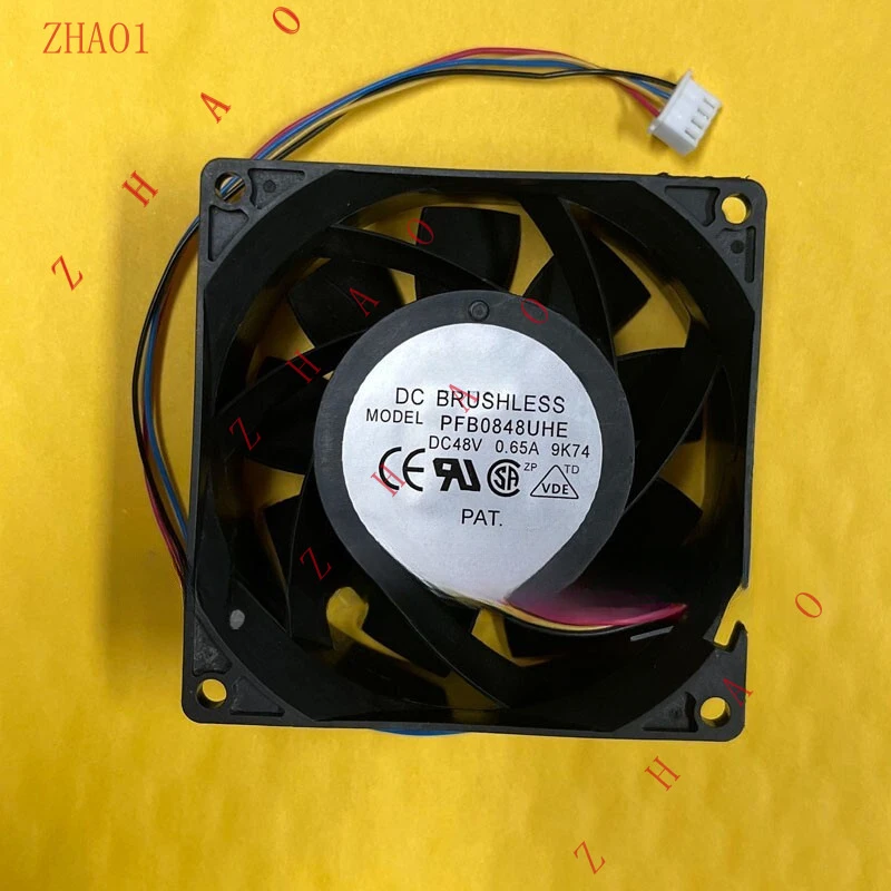 

Z 1pcs for Delta PFB0848UHE 80*38MM 48v 0.65a 80mm silent cooling fan