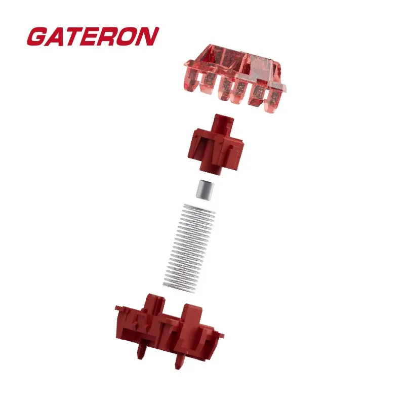 GATERON Magnetic Jade Ruby switch, Limited Edition, Freely setting pre-travel, Hall Sensor Effect for Magnetic Keyboard Gaming