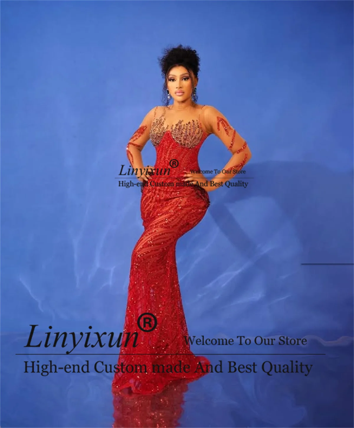 Aso Ebi Mermaid Pro…