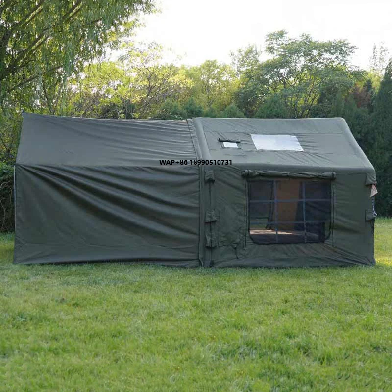 

Hot Sales Air Glamping Easy Setup Waterproof and Windproof Blow up Tent 4 Seasons Oxford Cabin Inflatable Camping Tents