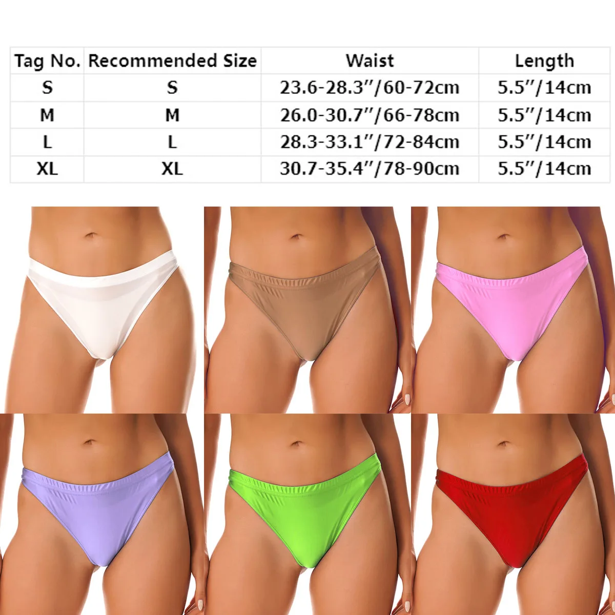 Women Sexy High Waist Workout Fitness Shorts Female Oil Glossy Cheer Booty Dance Shorts Briefs Panties Pole Dancing Clubwear