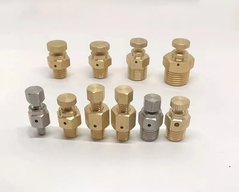 1PCS Copper Manual Air Release Valve Exhaust Valve Old Style Ventilation Valve Cold Air Accessories