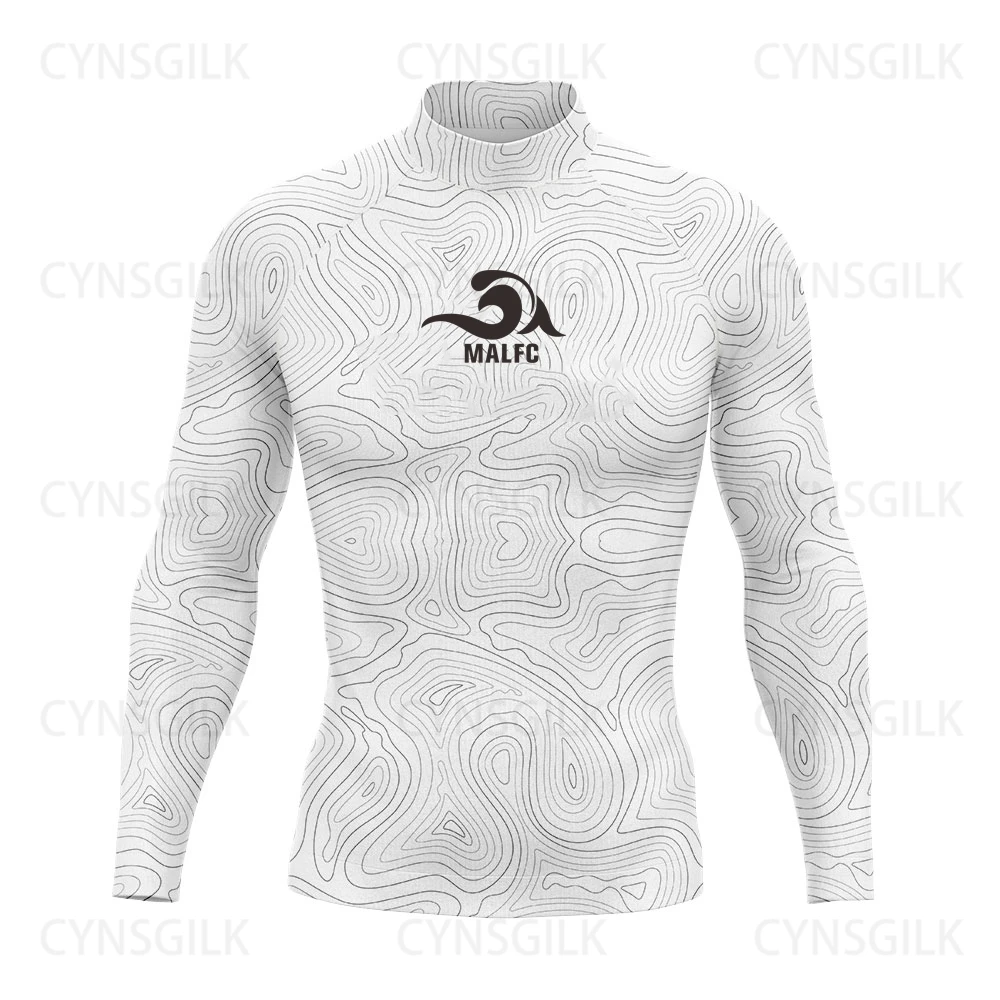 MALFC Rash guard for men Surfing Clothes Swimsuit Rashguard Surf Wear UPF 50 Water Sport Long Sleeve T-shirt Swimwear snorkeling