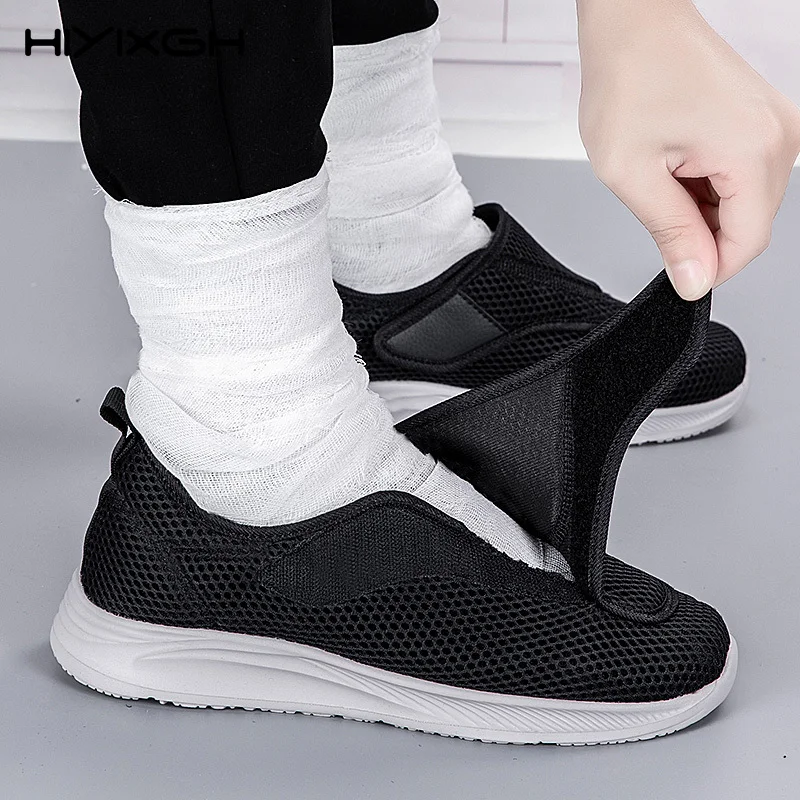 New Fashionable Diabetic Shoes for MenWomen Orthopedics Wide Swollen Feet Thumb Eversion Adjusting Soft Comfortable Walking
