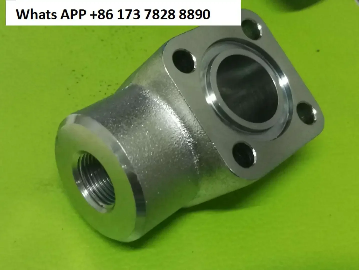 Square pump flange, buckle hydraulic parts, carbon steel stainless steel custom