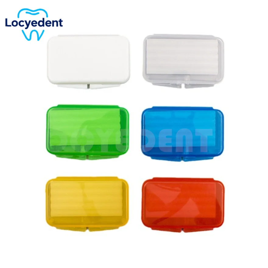 100boxes Dental Orthodontic Wax For Braces Oral Hygiene Tool Teeth Whitening Relief Wax Sticks For Braces Gum Irritation