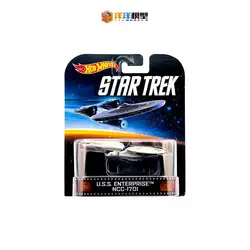 Hot Wheels 1:64 u.s.s. enterprise ncc-1701 Collection of die cast alloy trolley model ornaments