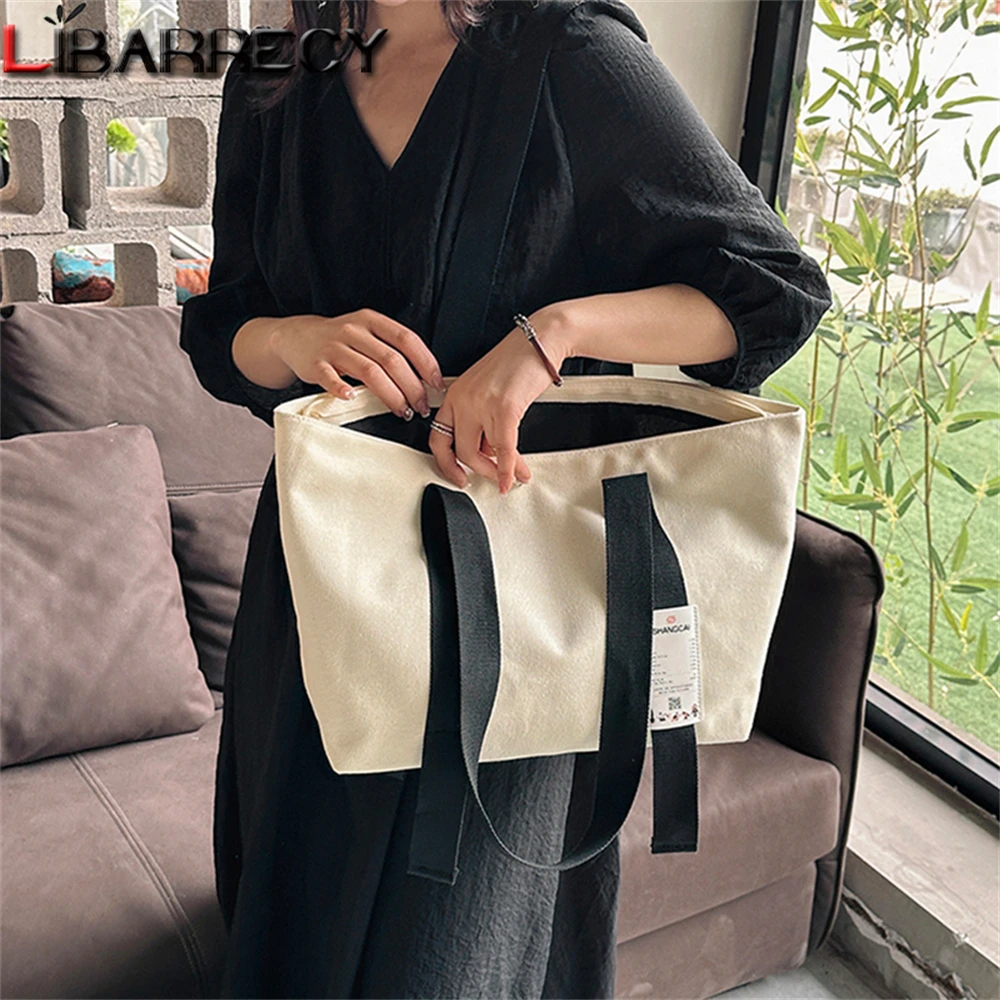 

Large Capacity and High Quality Canvas Women's Handbag Fashion New Ladies Tote Bag Fashion Ladies Shoulder Bags Bolsos De Mujer