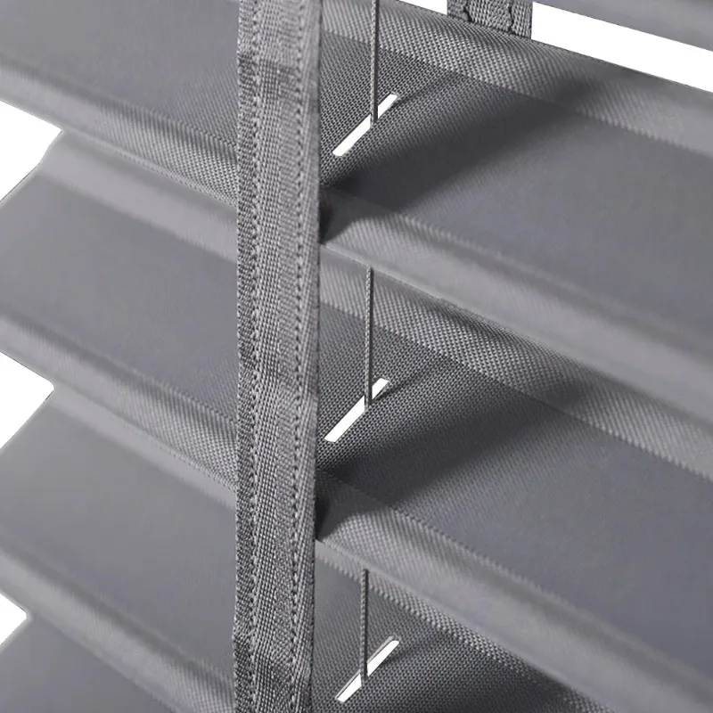 

【Best Selling】NEW Arrival Faux Wood Folding Indoor Fabric Venetian Blinds
