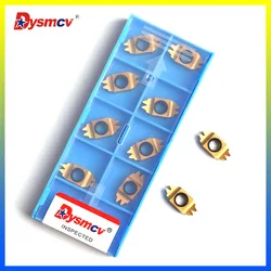 10Pcs PDL 3.56mm 2.34mm Carbide Blades High Quality Pulley Face Double Teeth Grooving Toolbar for PDL2020 2525 Steel