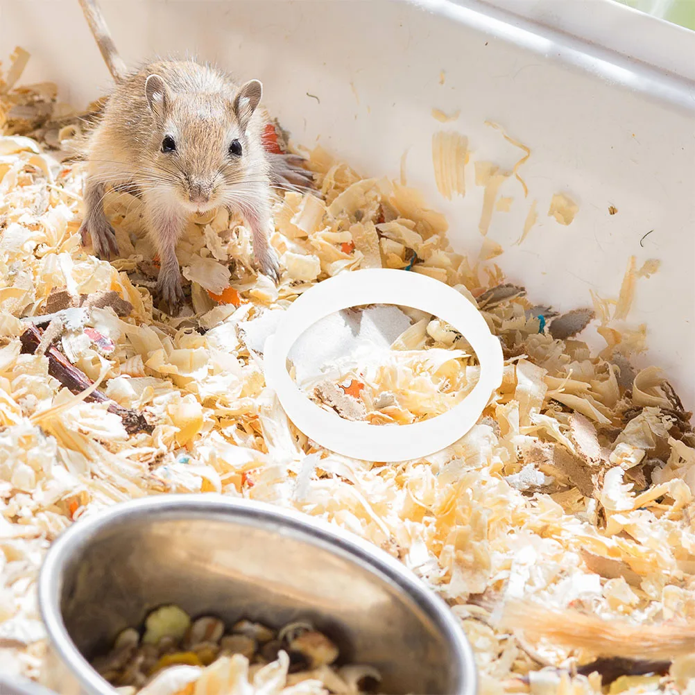 

20Pcs Hamster Tunnel Rings Flexible Design Easy Clean Durable Connectors Small Animal Enrichment Cage Accessories