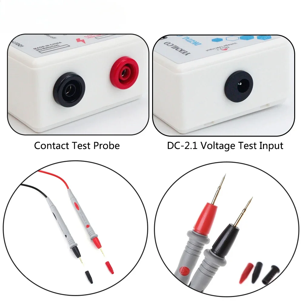 Digital Capacitor Discharger Protection Electrician Quickly High Voltage 1000V Fast Discharging Tool for Electronic