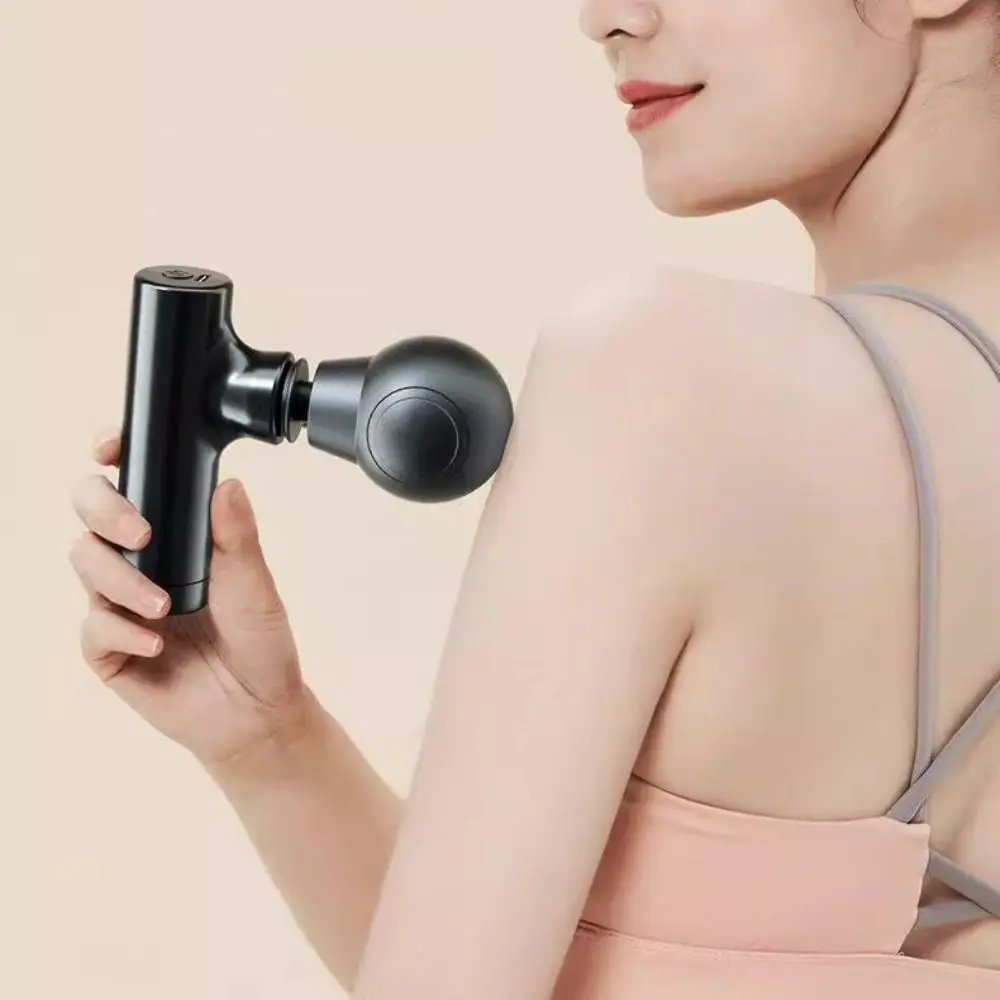Mini Deep Tissue Mini Massager Elegant Design Rechargeable Muscle Massager Small Vibrating Fascial Massager Body Massage