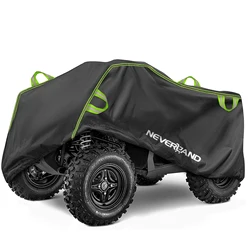 Quad atv capa chuva à prova dwaterproof água poeira sol uv neve protetor capa para deportista quatro trax capataz prairie xl xxxl