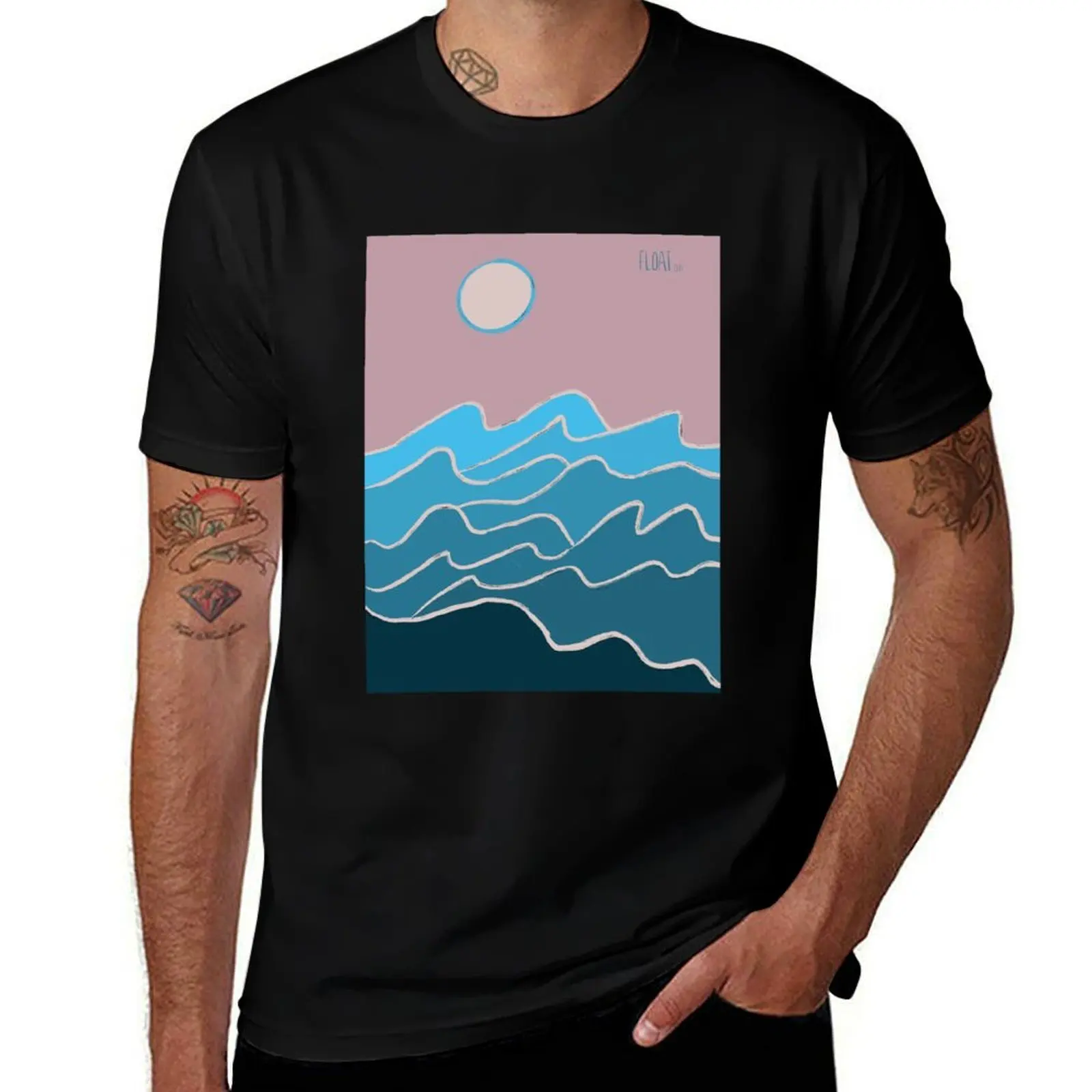 Float On T-Shirt Big and Tall Loose Fit T-Shirt
