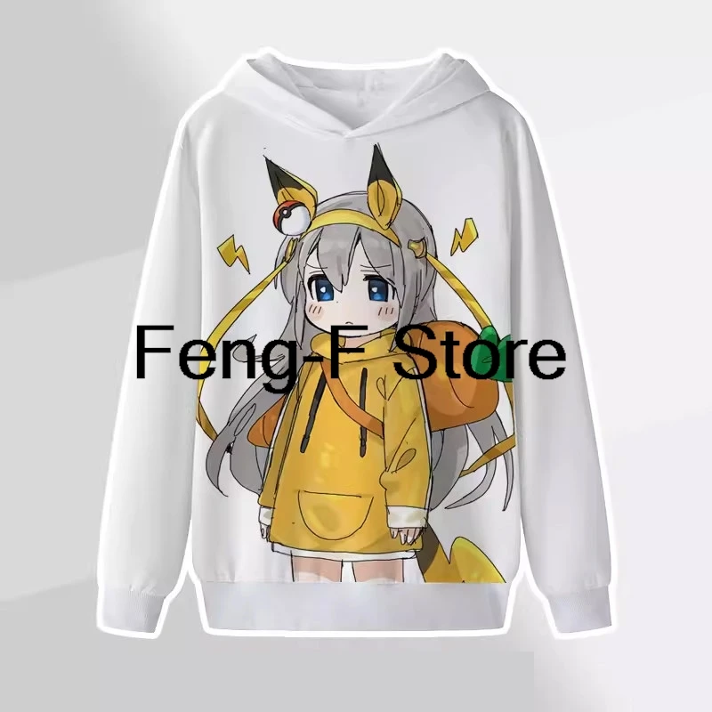 

Anime Umamusume Pretty Derby Tamamo Cross Cosplay Hoodie Women Men Harajuku Sweatshirt Streetwear Hip Hop Pullover Hooded