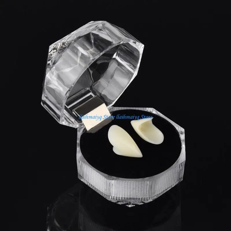 

573B Halloween Party Cosplay Prop Decoration for Vampire Tooth Horror False Teeth Fan