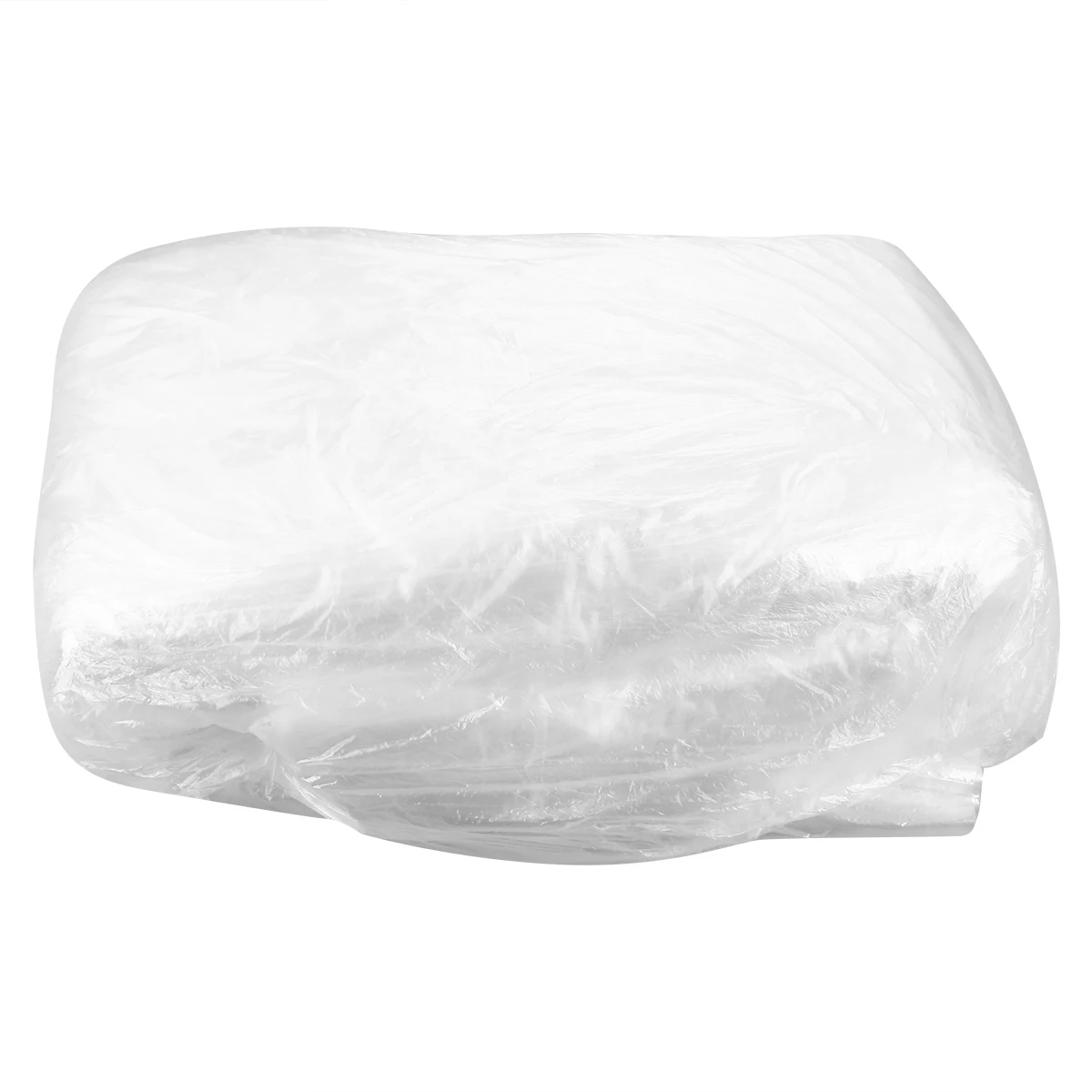 

100pcs Car Disposable Seat Plastic Seat Cover Seat Cushion Cover Car Interior Supplies (Transparent)