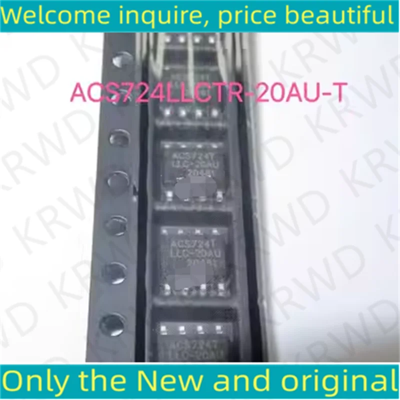 5PCS ACS724LLCTR-20AU New and Original IC Chip SOP8 ACS724LLCTR-20AU-T ACS724LLCTR-20AU ACS724LLCTR-20