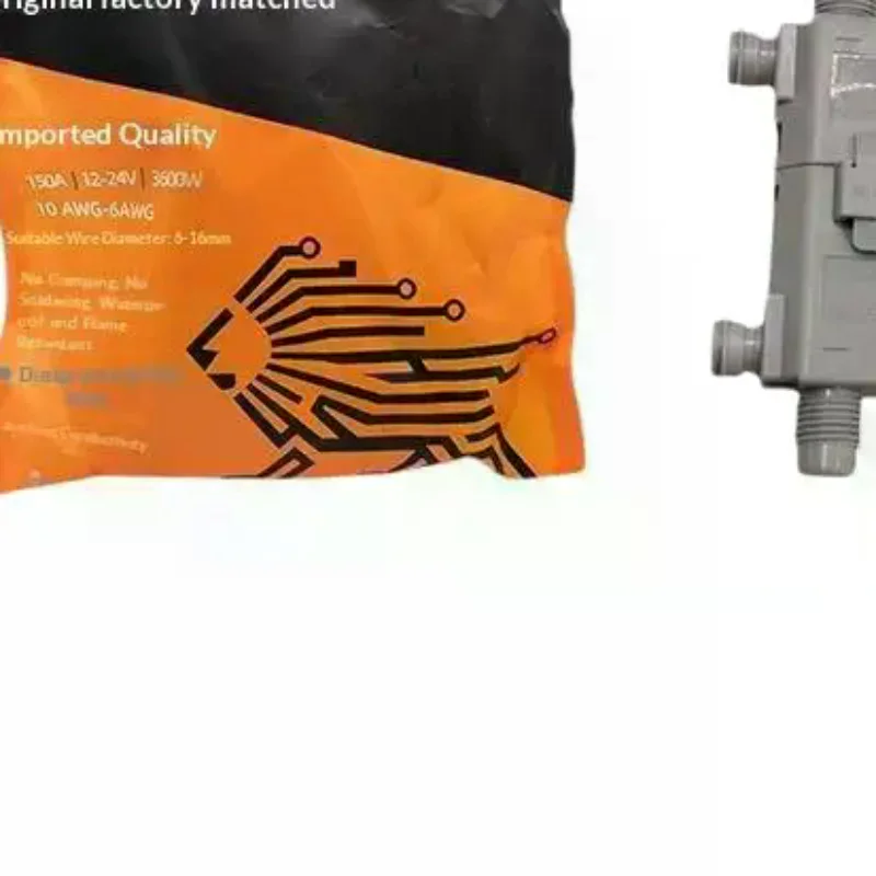 Waterproof IP67 4-Way Cable Connector 12-24V 150A Power Splitter For Car Parking Air Conditioning System