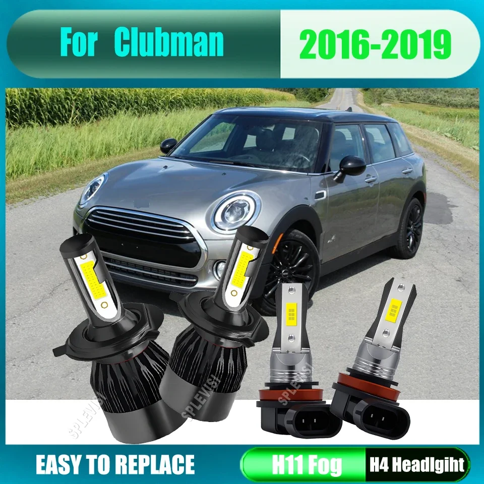 

Luces LED White Headlight Foglight 12v -High-Quality with Durable Construction For Mini Cooper Clubman 2016 2017 2018 2019