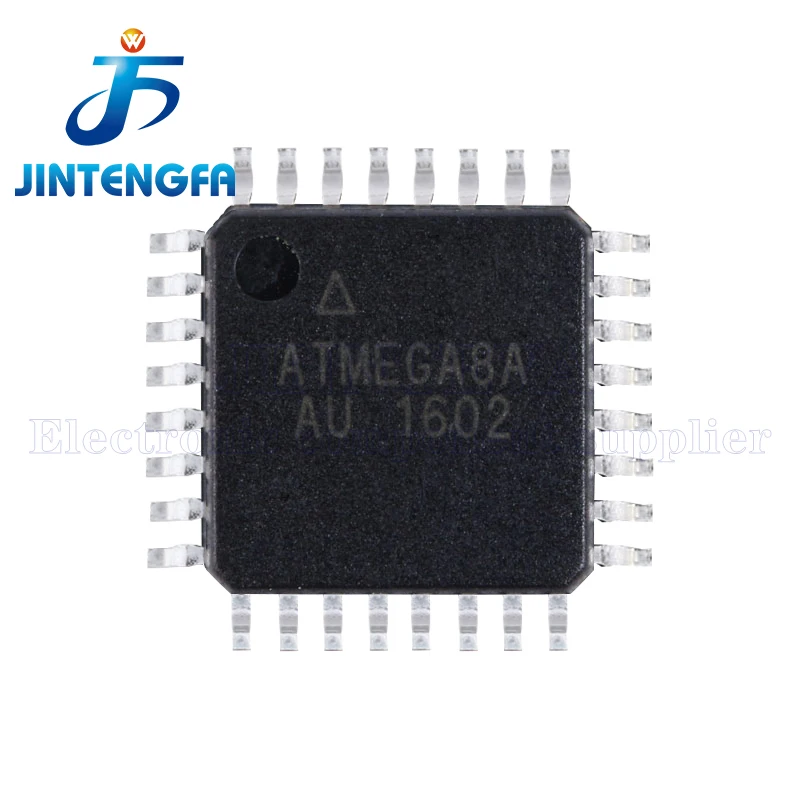 10PCS ATMEGA8A-AU ATMEGA8A-AUR ATMEGA8A U-TH ATMEGA8 TQFP-32 8-bit Microcontrollers MCU AVR SMD IC NEW